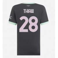 AC Milan Malick Thiaw #28 Fotballklær Tredjedrakt Dame 2024-25 Kortermet